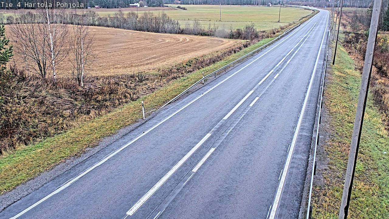 Weather Camera Image Väg 4 Hartola, Pohjola, Hartola, Päijät-Häme