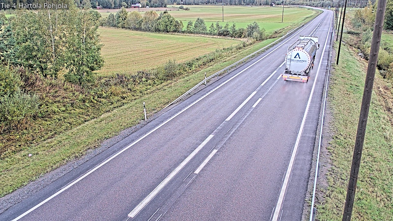 Weather Camera Image Väg 4 Hartola, Pohjola, Hartola, Päijät-Häme