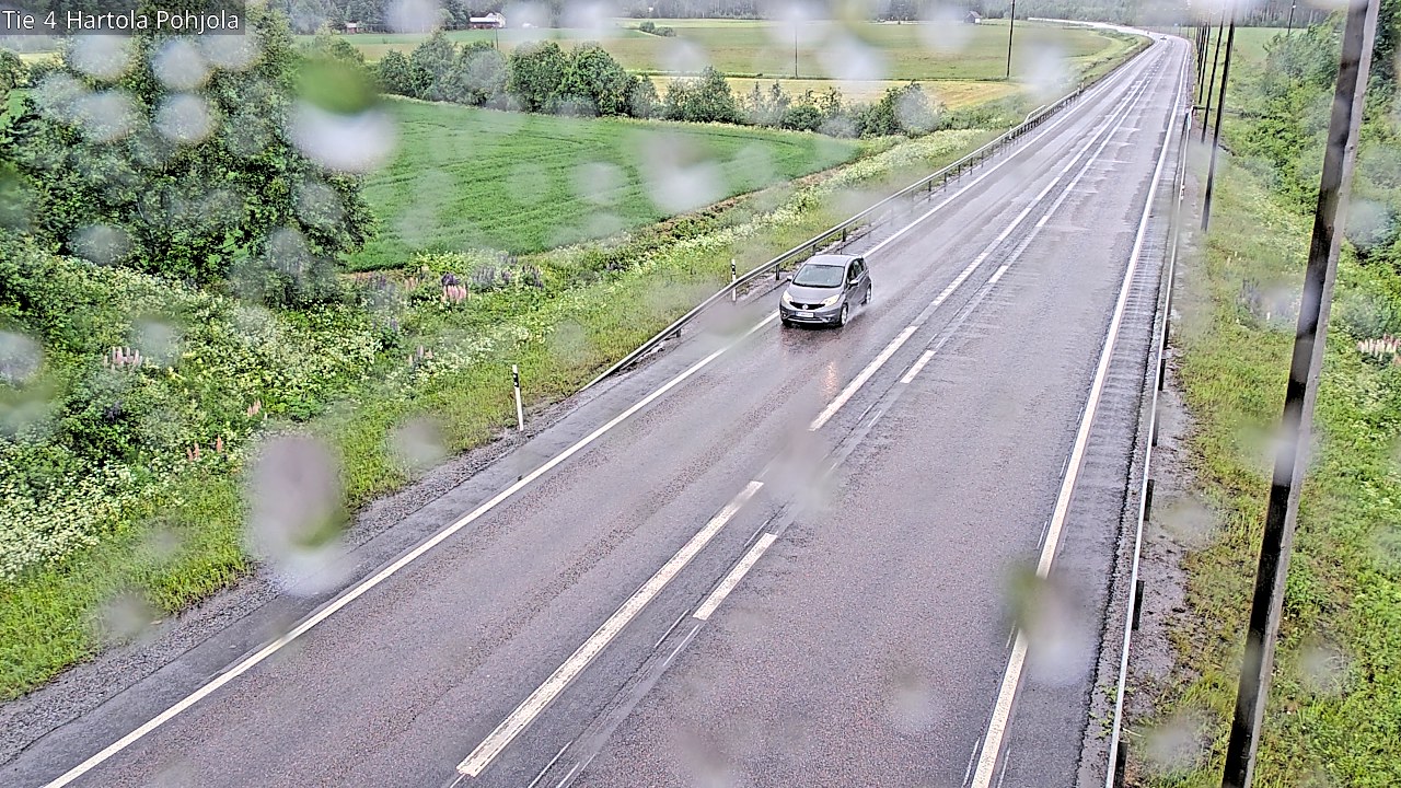 Weather Camera Image Väg 4 Hartola, Pohjola, Hartola, Päijät-Häme