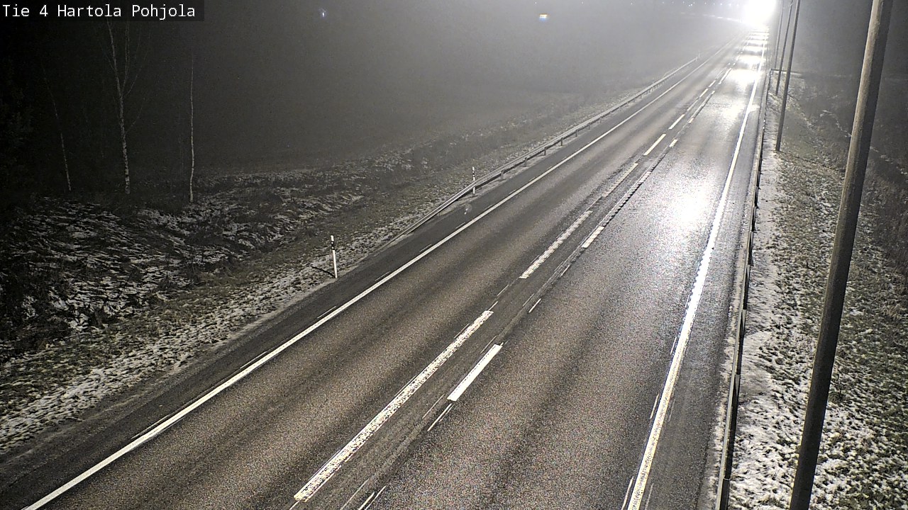 Weather Camera Image Road 4 Hartola, Pohjola, Hartola, Päijät-Häme