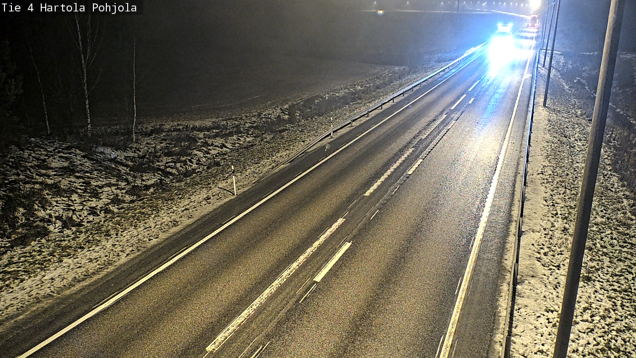 Weather Camera Image Road 4 Hartola, Pohjola, Hartola, Päijät-Häme