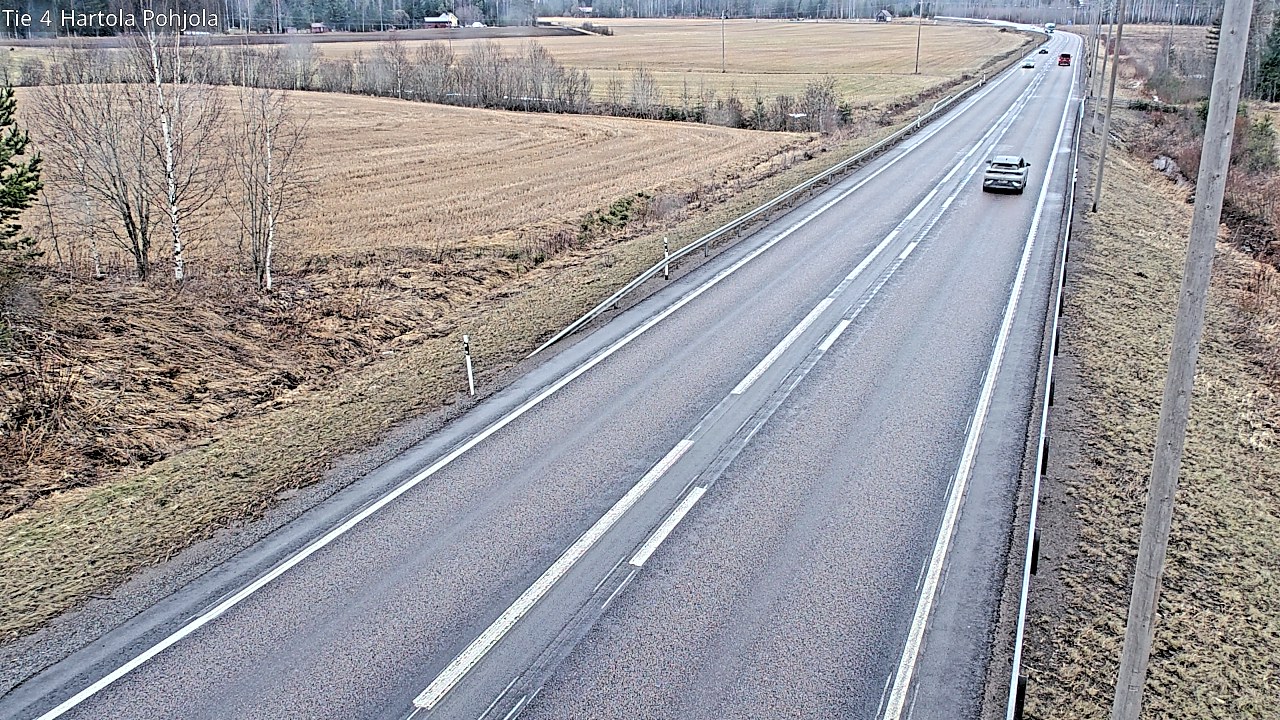 Weather Camera Image Väg 4 Hartola, Pohjola, Hartola, Päijät-Häme