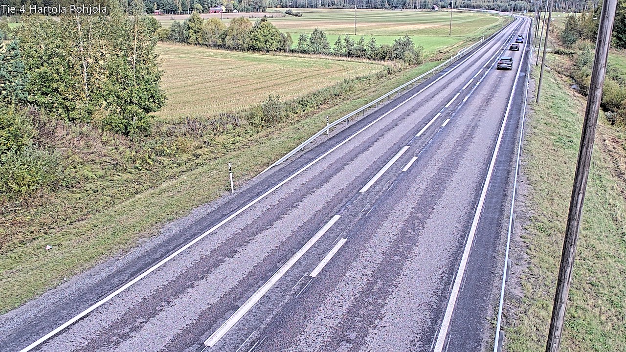 Weather Camera Image Väg 4 Hartola, Pohjola, Hartola, Päijät-Häme