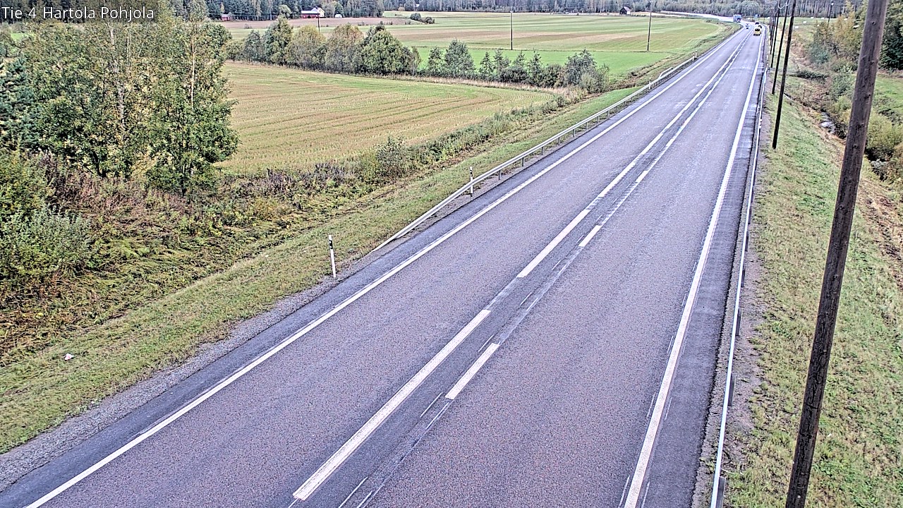 Weather Camera Image Väg 4 Hartola, Pohjola, Hartola, Päijät-Häme