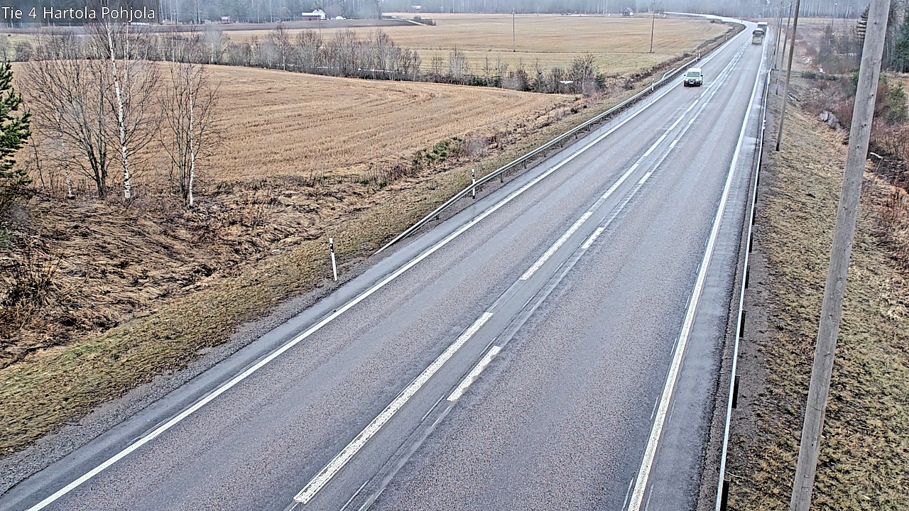 Weather Camera Image Road 4 Hartola, Pohjola, Hartola, Päijät-Häme