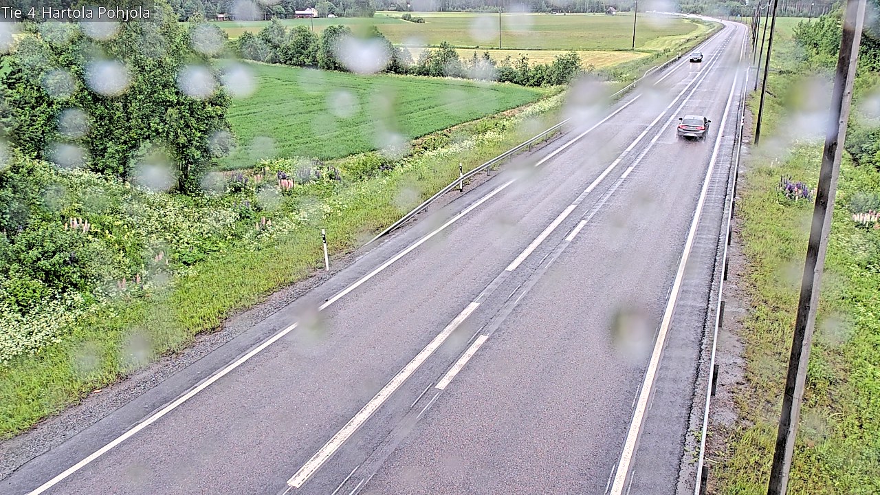 Weather Camera Image Väg 4 Hartola, Pohjola, Hartola, Päijät-Häme