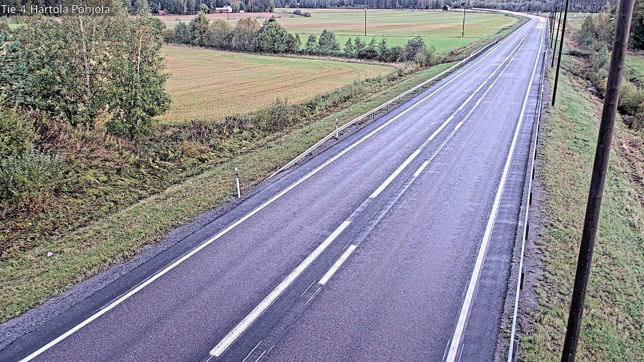 Weather Camera Image Väg 4 Hartola, Pohjola, Hartola, Päijät-Häme