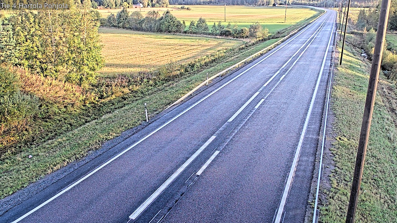 Weather Camera Image Väg 4 Hartola, Pohjola, Hartola, Päijät-Häme