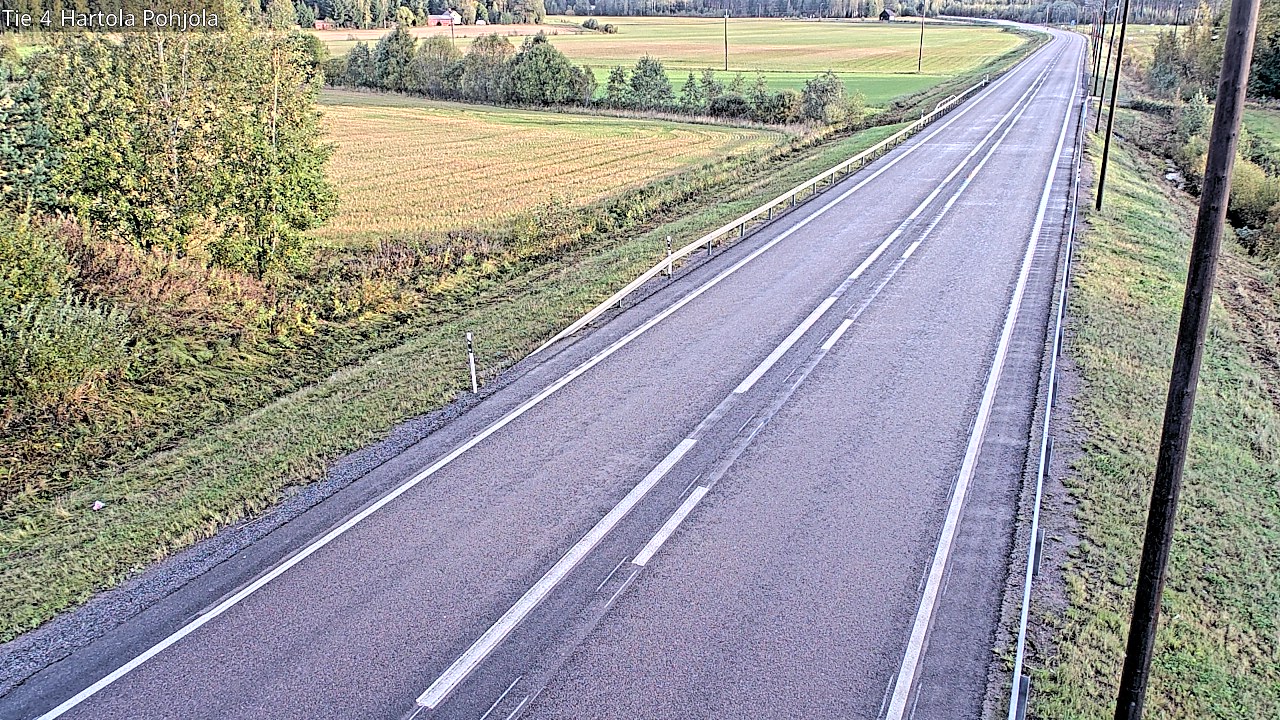 Weather Camera Image Väg 4 Hartola, Pohjola, Hartola, Päijät-Häme