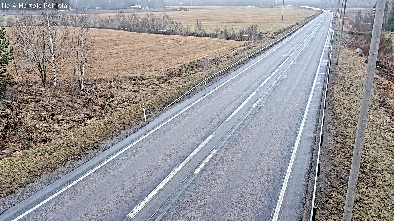 Weather Camera Image Road 4 Hartola, Pohjola, Hartola, Päijät-Häme