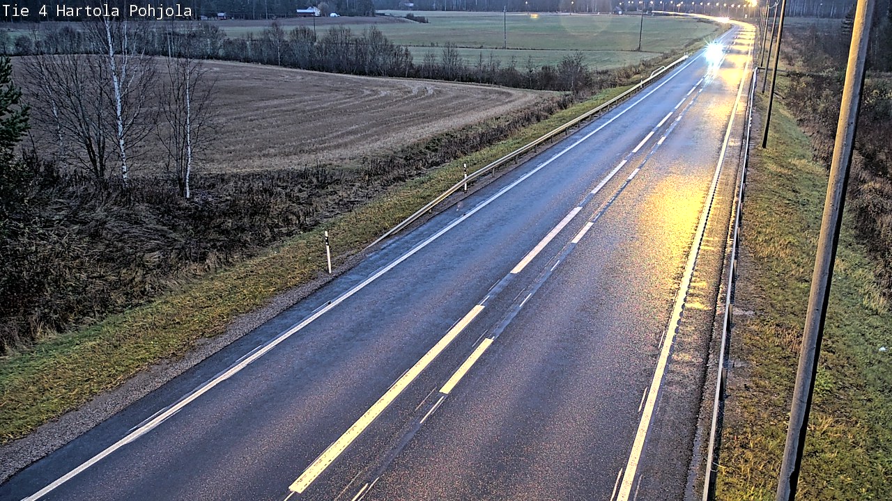 Weather Camera Image Väg 4 Hartola, Pohjola, Hartola, Päijät-Häme
