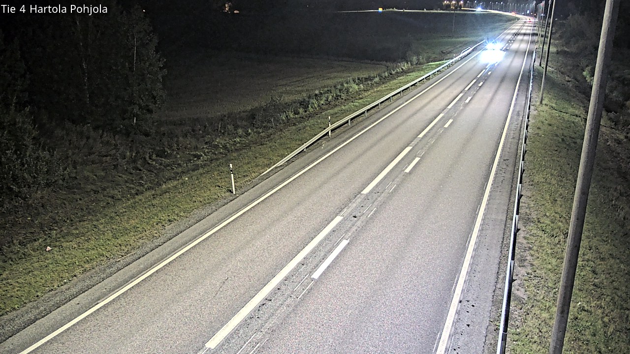 Weather Camera Image Väg 4 Hartola, Pohjola, Hartola, Päijät-Häme