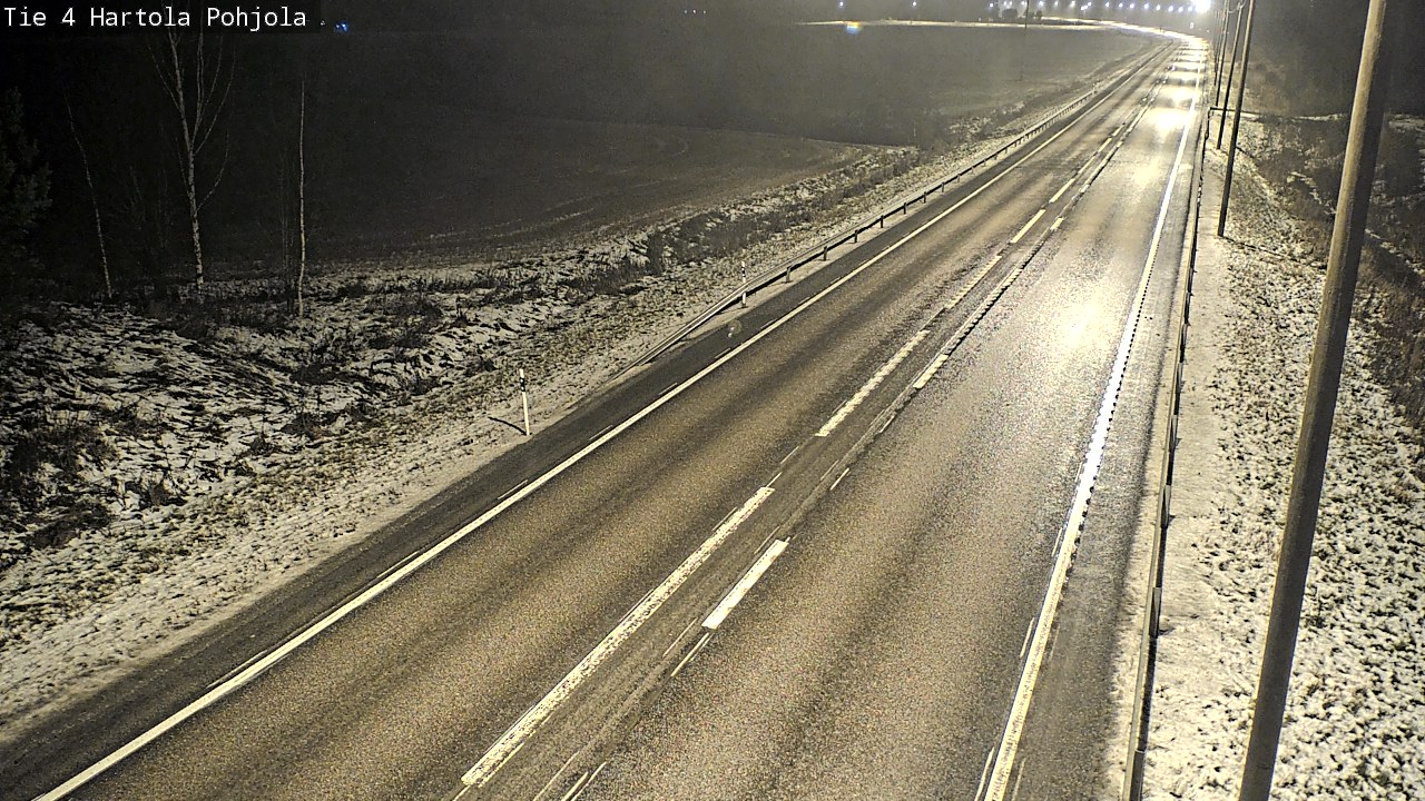 Weather Camera Image Road 4 Hartola, Pohjola, Hartola, Päijät-Häme