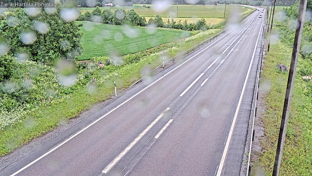 Weather Camera Image Väg 4 Hartola, Pohjola, Hartola, Päijät-Häme