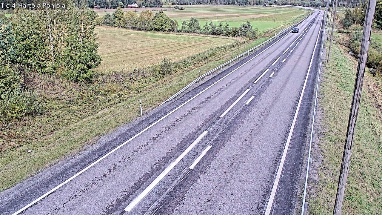 Weather Camera Image Väg 4 Hartola, Pohjola, Hartola, Päijät-Häme