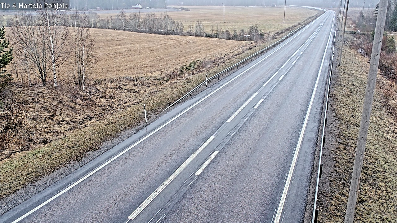 Weather Camera Image Road 4 Hartola, Pohjola, Hartola, Päijät-Häme