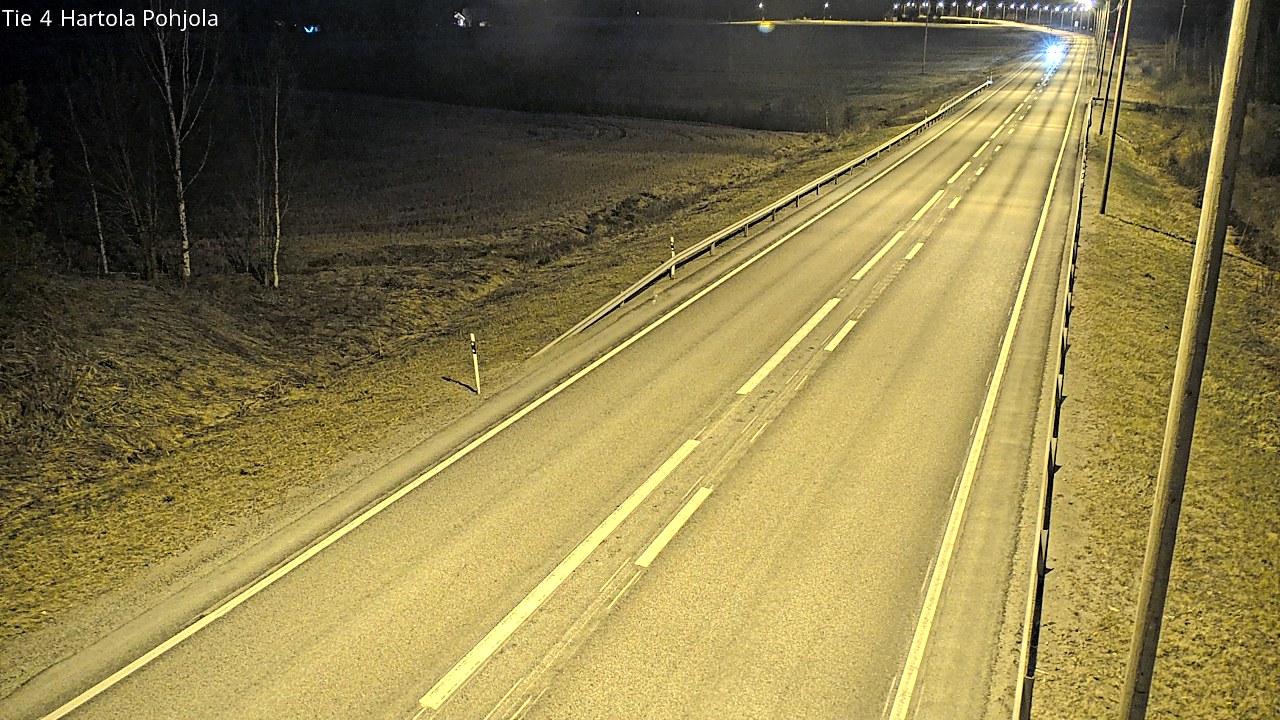 Weather Camera Image Road 4 Hartola, Pohjola, Hartola, Päijät-Häme