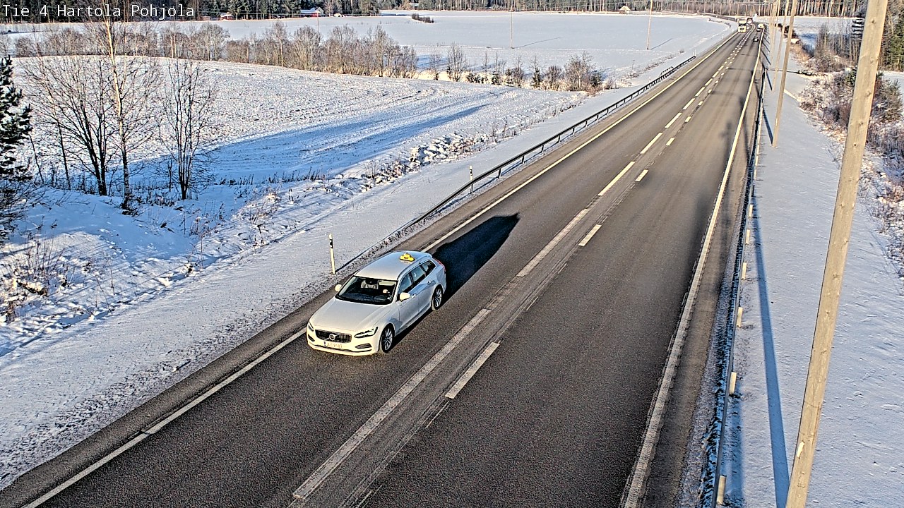 Weather Camera Image Road 4 Hartola, Pohjola, Hartola, Päijät-Häme