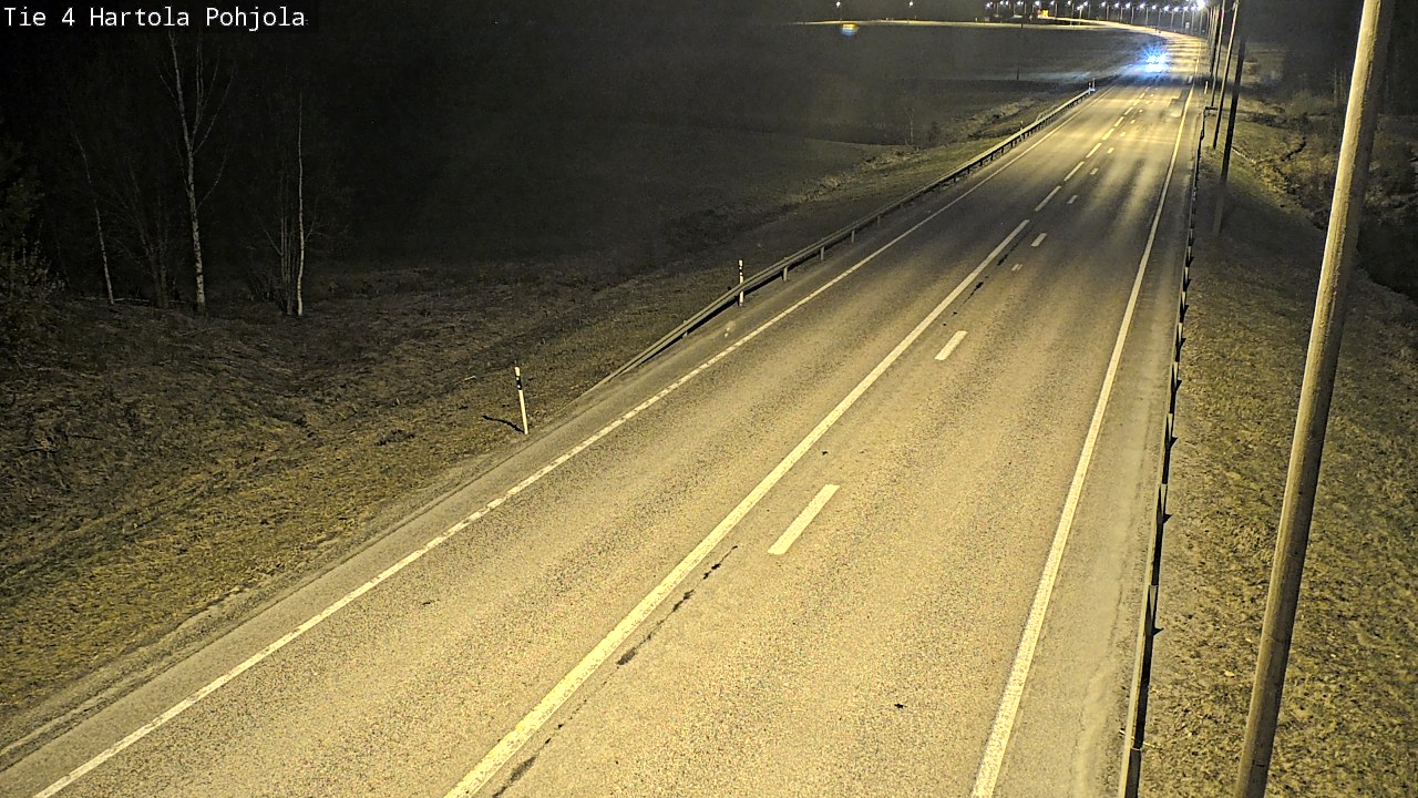 Weather Camera Image Road 4 Hartola, Pohjola, Hartola, Päijät-Häme