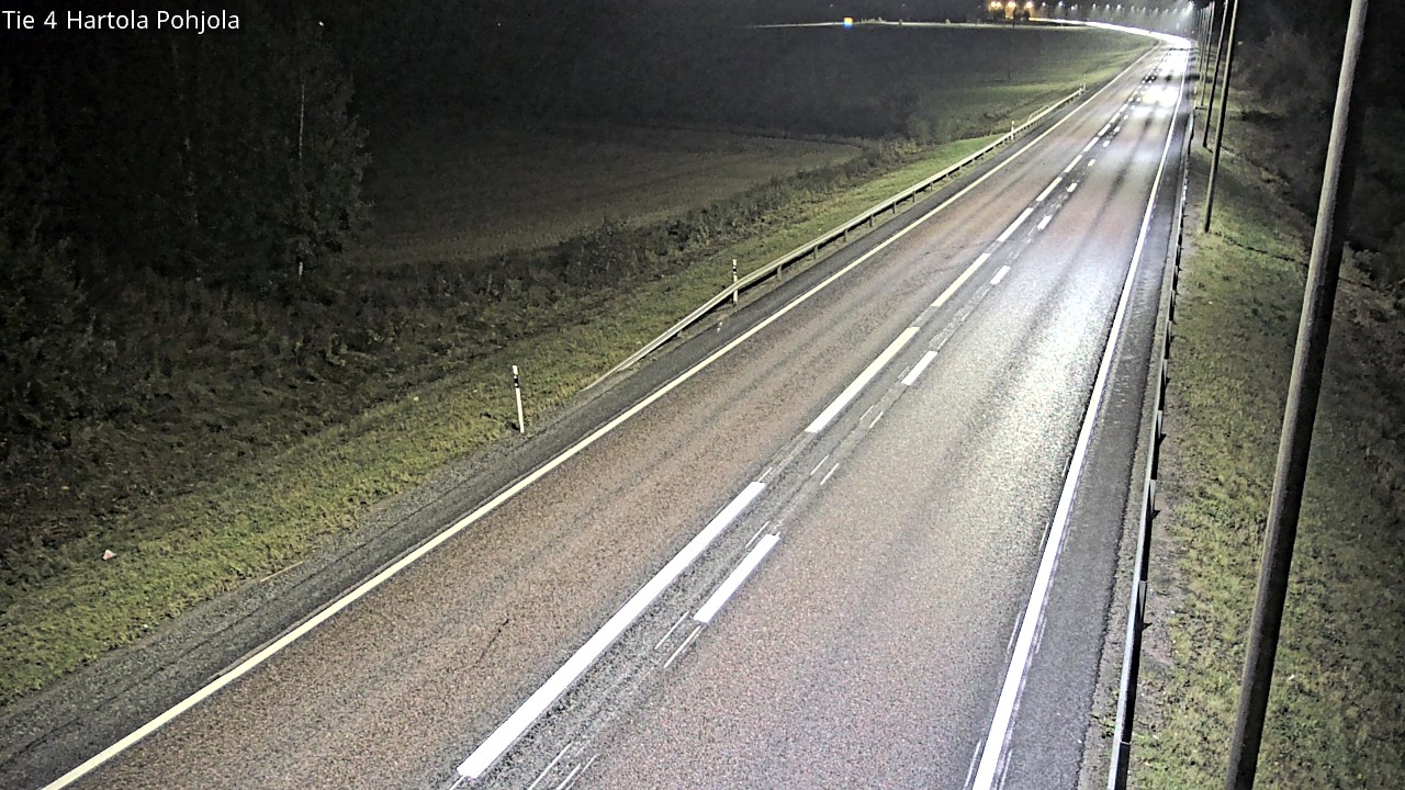 Weather Camera Image Väg 4 Hartola, Pohjola, Hartola, Päijät-Häme