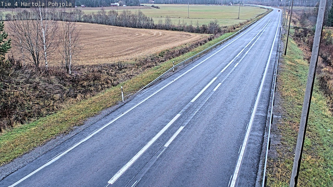 Weather Camera Image Väg 4 Hartola, Pohjola, Hartola, Päijät-Häme