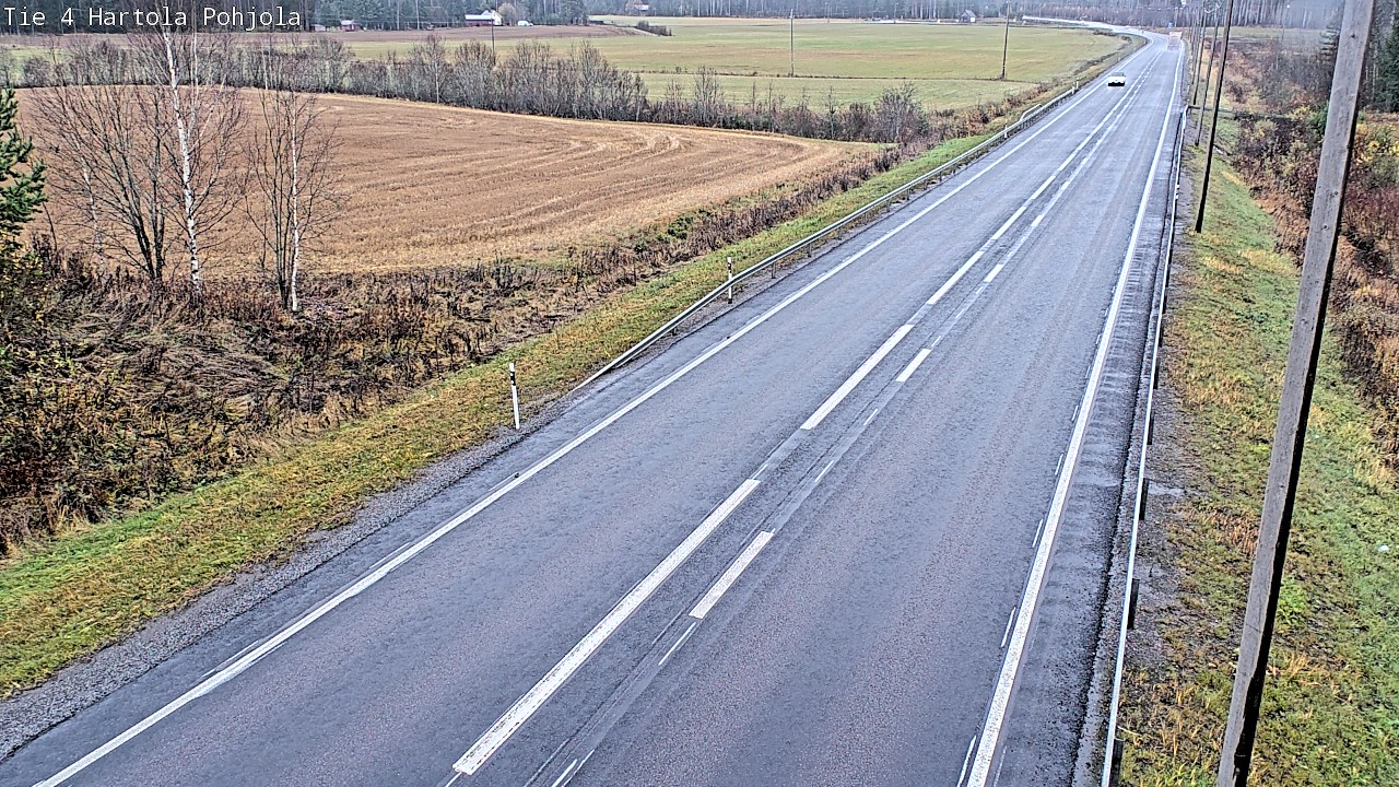 Weather Camera Image Väg 4 Hartola, Pohjola, Hartola, Päijät-Häme