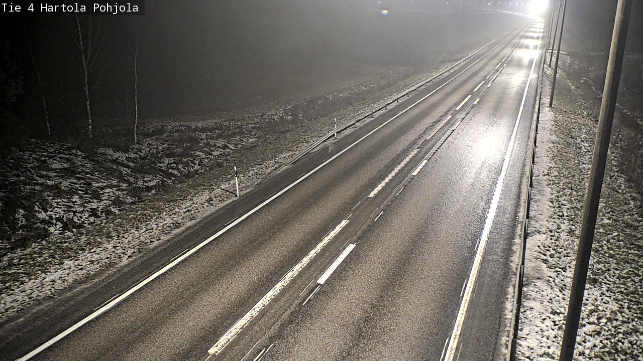 Weather Camera Image Road 4 Hartola, Pohjola, Hartola, Päijät-Häme
