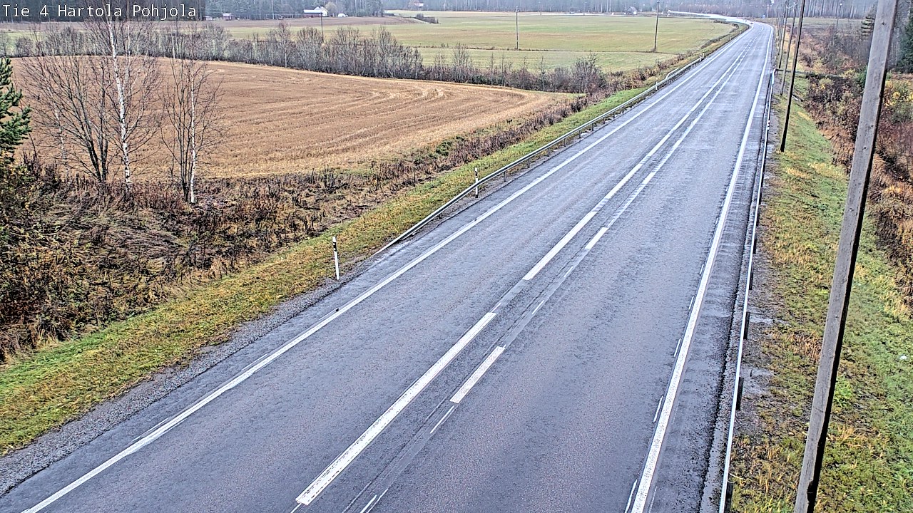 Weather Camera Image Väg 4 Hartola, Pohjola, Hartola, Päijät-Häme
