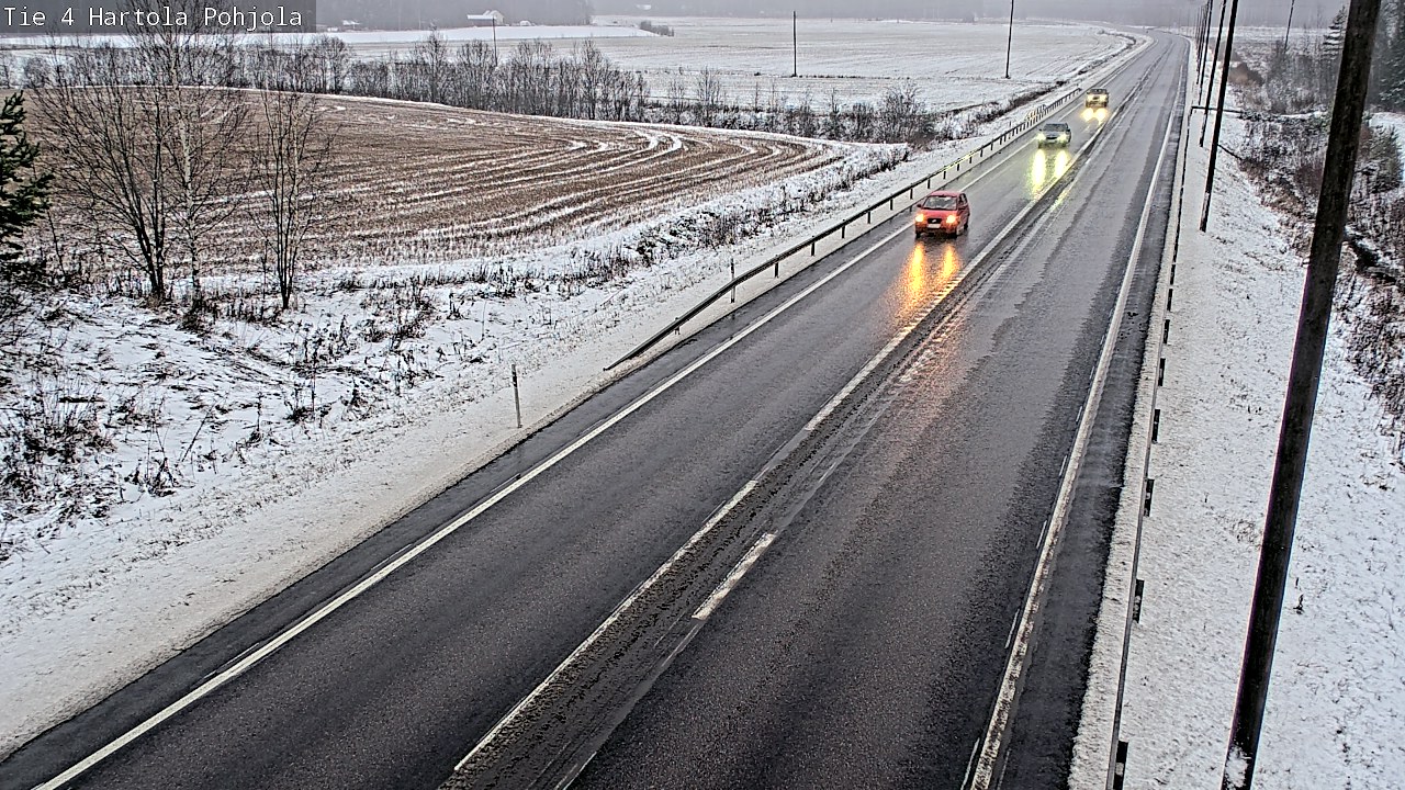 Weather Camera Image Väg 4 Hartola, Pohjola, Hartola, Päijät-Häme