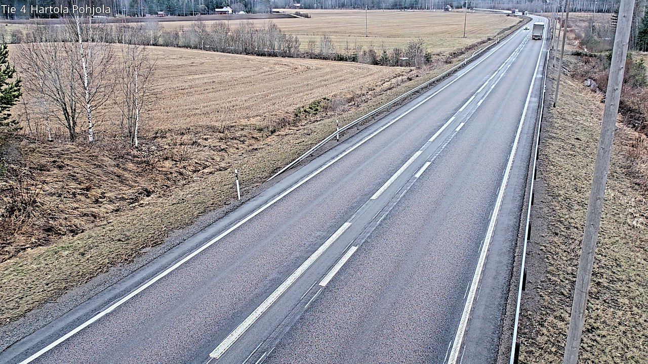 Weather Camera Image Väg 4 Hartola, Pohjola, Hartola, Päijät-Häme