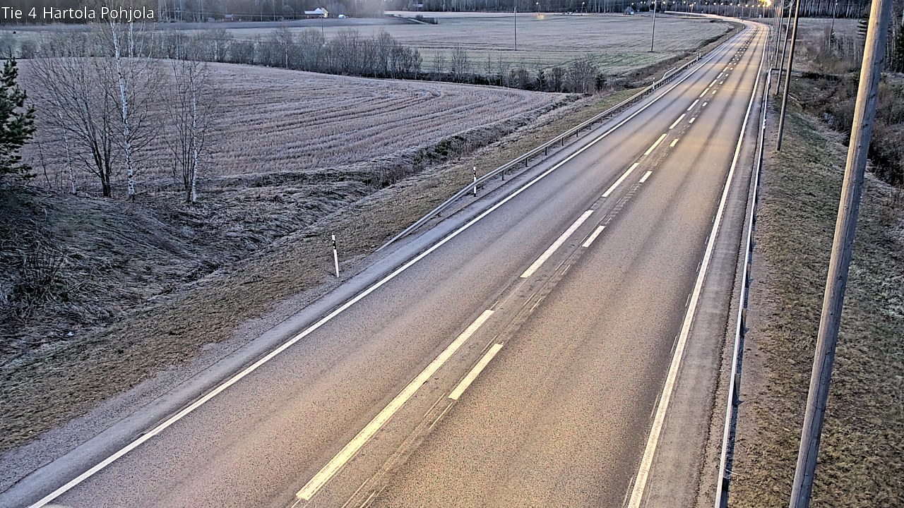 Weather Camera Image Road 4 Hartola, Pohjola, Hartola, Päijät-Häme