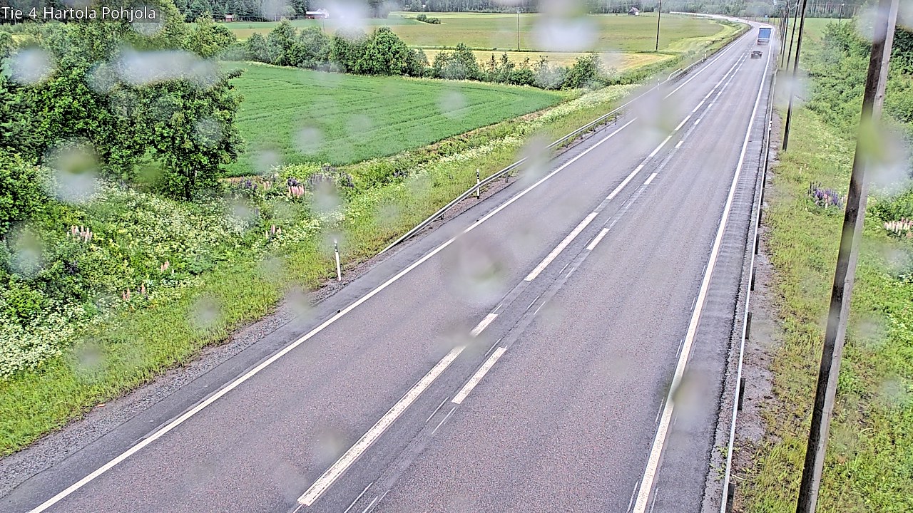 Weather Camera Image Väg 4 Hartola, Pohjola, Hartola, Päijät-Häme