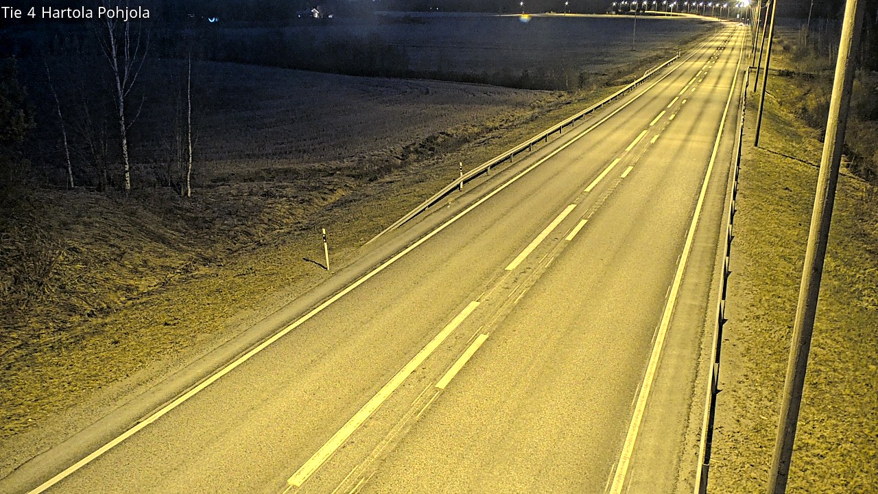 Weather Camera Image Road 4 Hartola, Pohjola, Hartola, Päijät-Häme