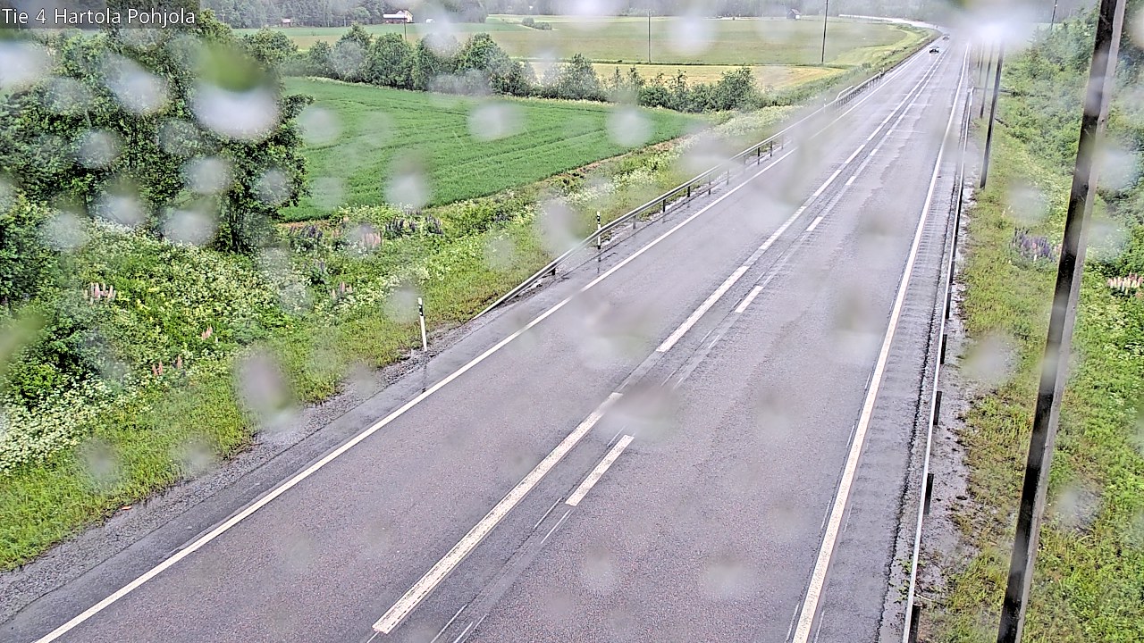 Weather Camera Image Väg 4 Hartola, Pohjola, Hartola, Päijät-Häme