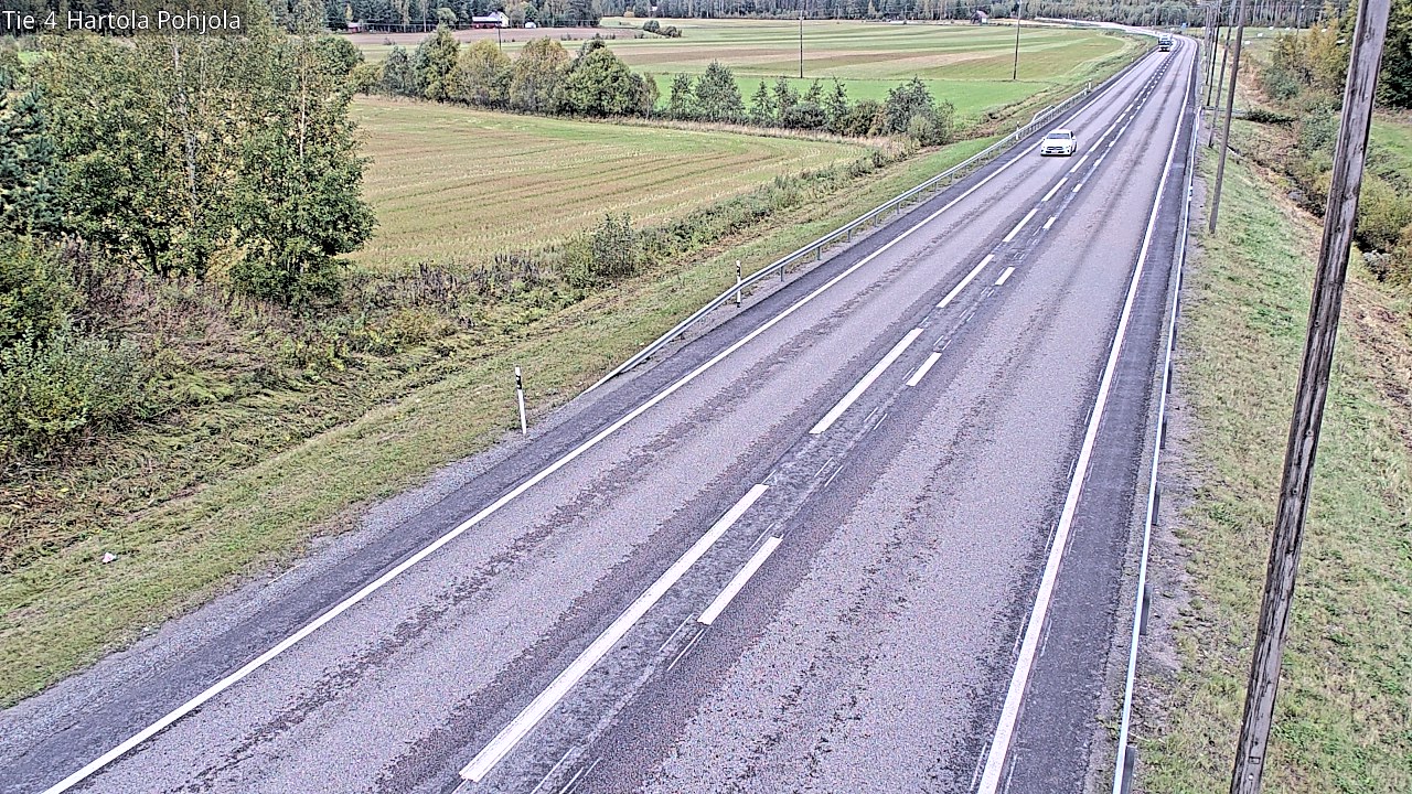 Weather Camera Image Väg 4 Hartola, Pohjola, Hartola, Päijät-Häme