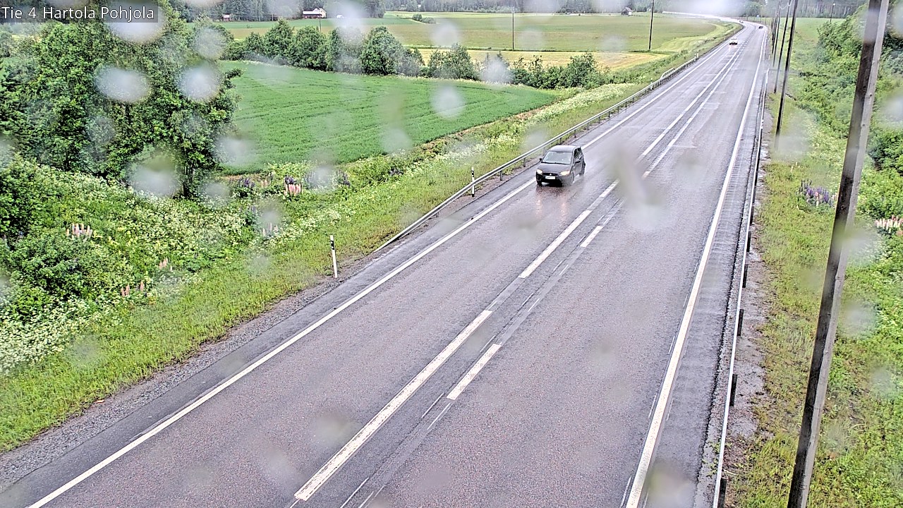Weather Camera Image Väg 4 Hartola, Pohjola, Hartola, Päijät-Häme