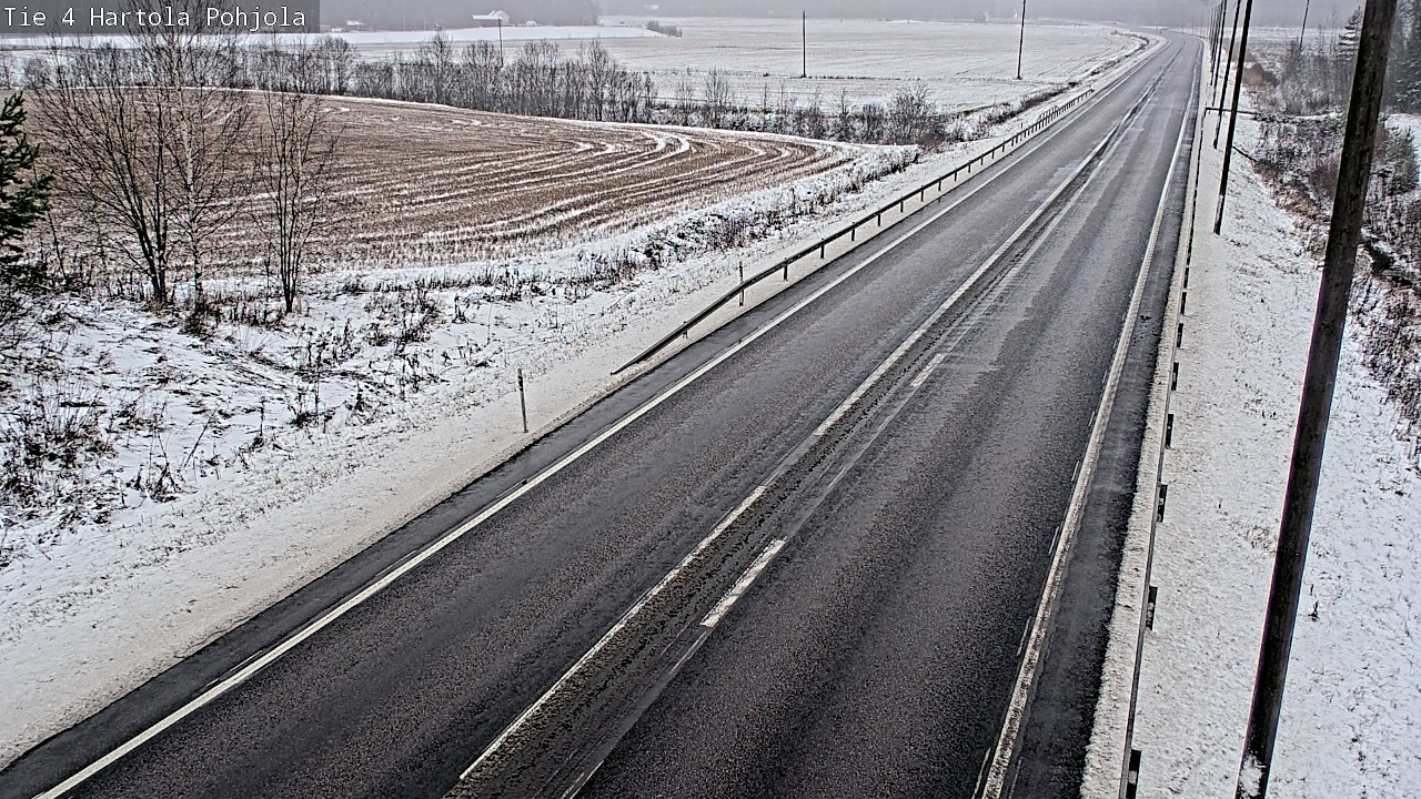 Weather Camera Image Väg 4 Hartola, Pohjola, Hartola, Päijät-Häme