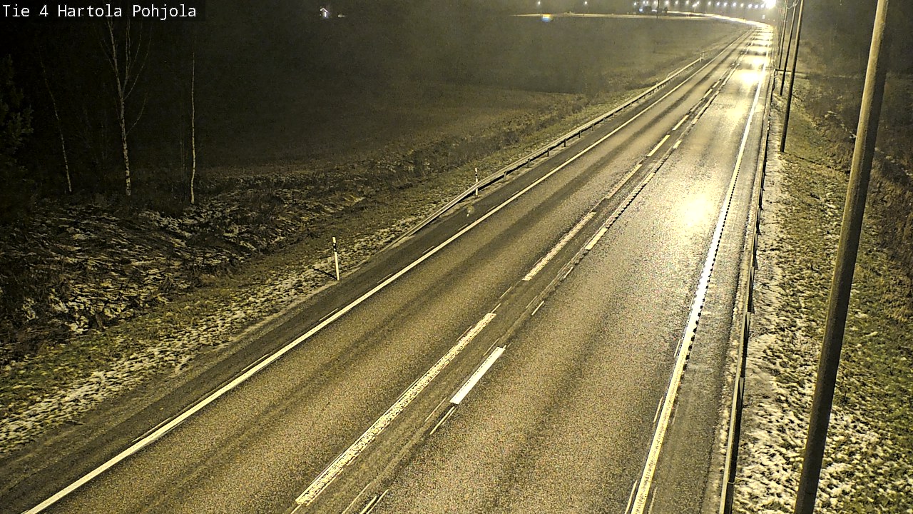Weather Camera Image Road 4 Hartola, Pohjola, Hartola, Päijät-Häme