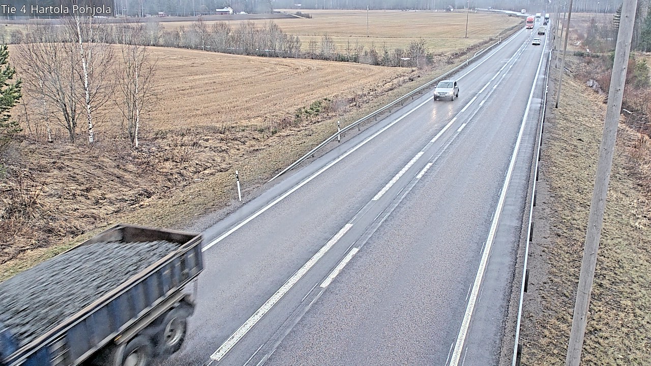 Weather Camera Image Road 4 Hartola, Pohjola, Hartola, Päijät-Häme