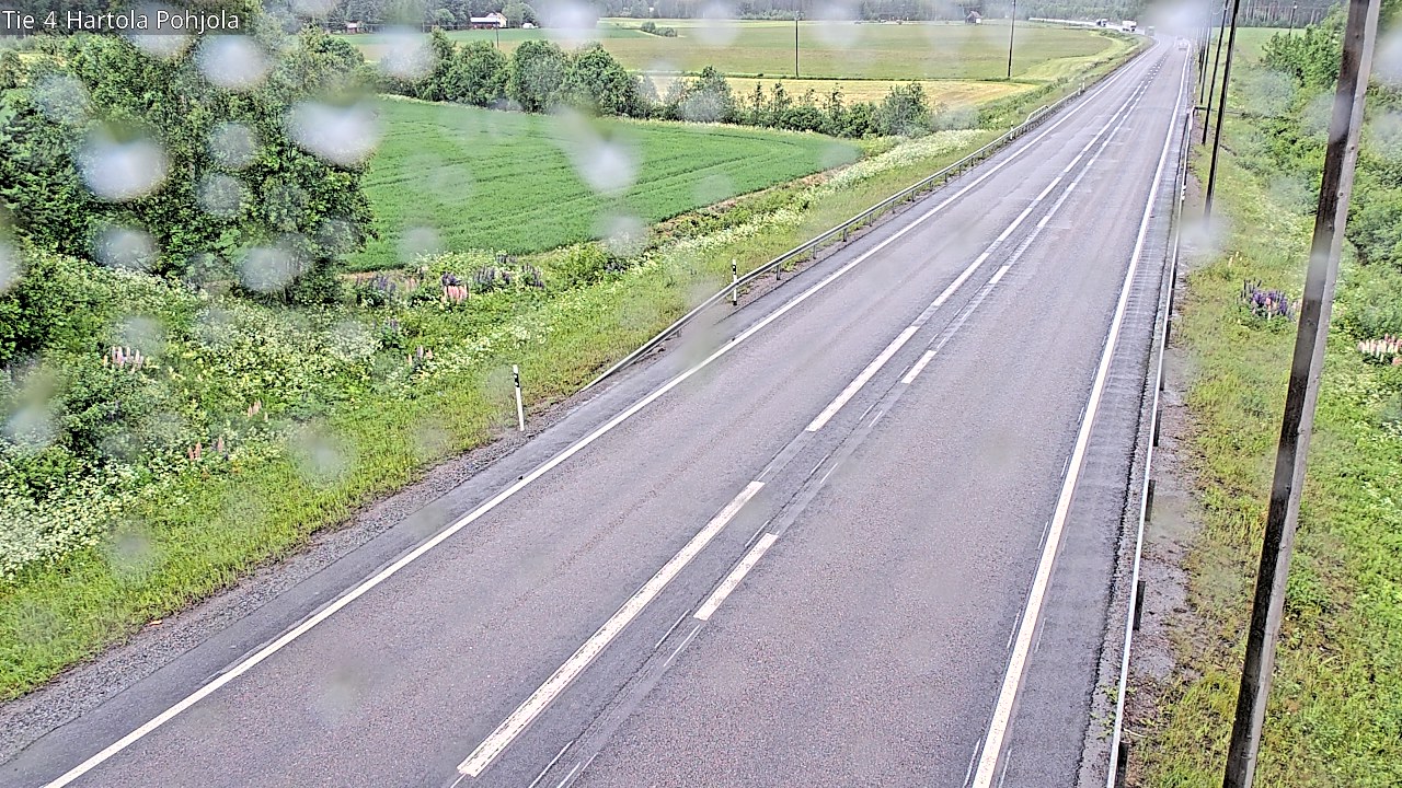 Weather Camera Image Väg 4 Hartola, Pohjola, Hartola, Päijät-Häme