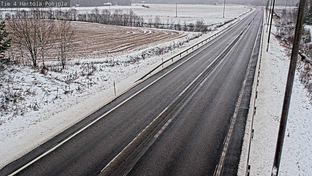 Weather Camera Image Väg 4 Hartola, Pohjola, Hartola, Päijät-Häme