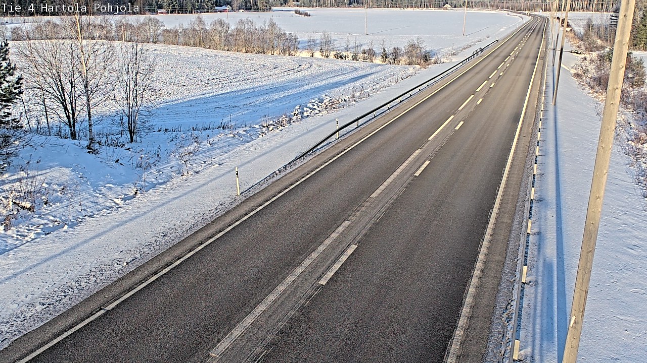 Weather Camera Image Road 4 Hartola, Pohjola, Hartola, Päijät-Häme