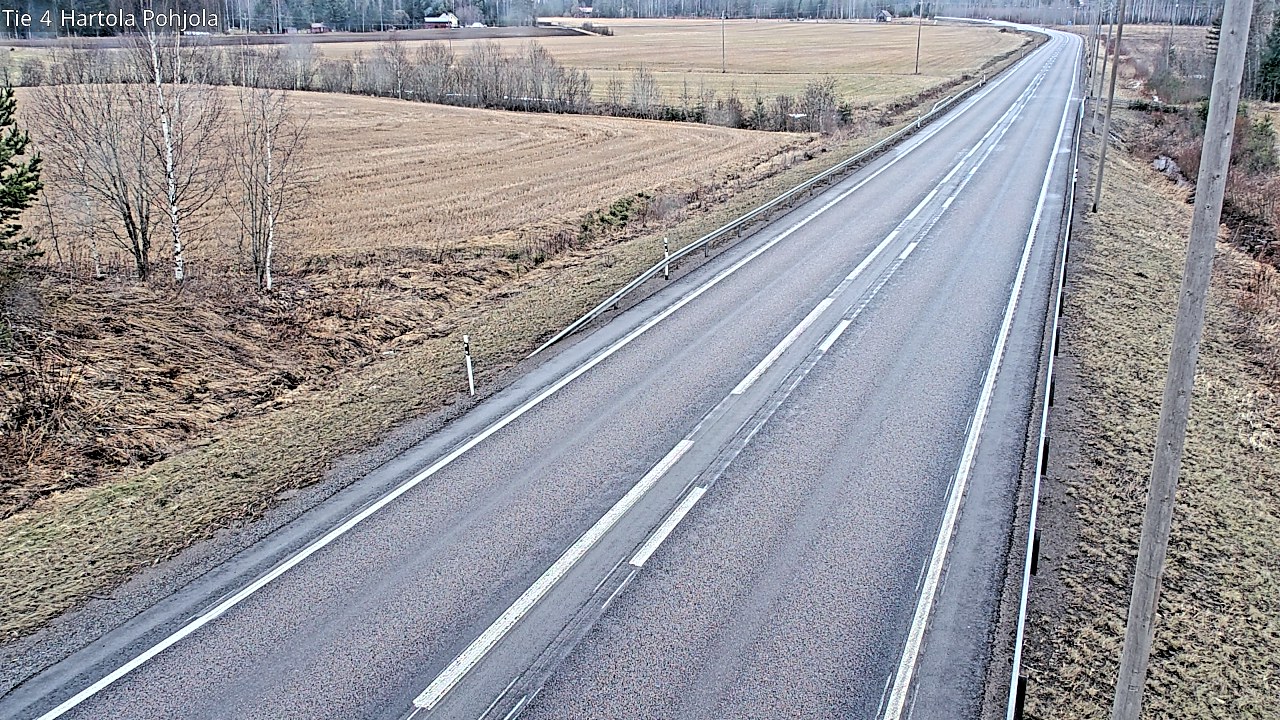 Weather Camera Image Väg 4 Hartola, Pohjola, Hartola, Päijät-Häme
