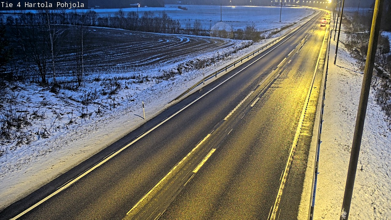Weather Camera Image Väg 4 Hartola, Pohjola, Hartola, Päijät-Häme