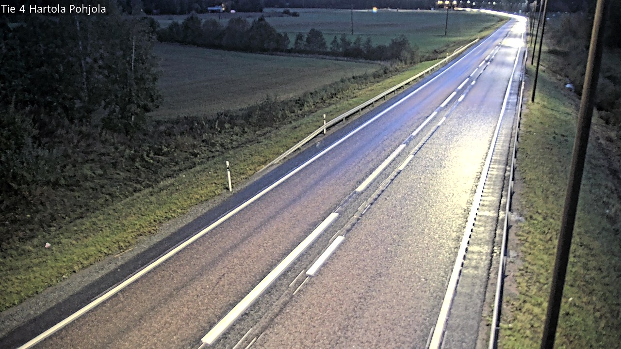 Weather Camera Image Väg 4 Hartola, Pohjola, Hartola, Päijät-Häme