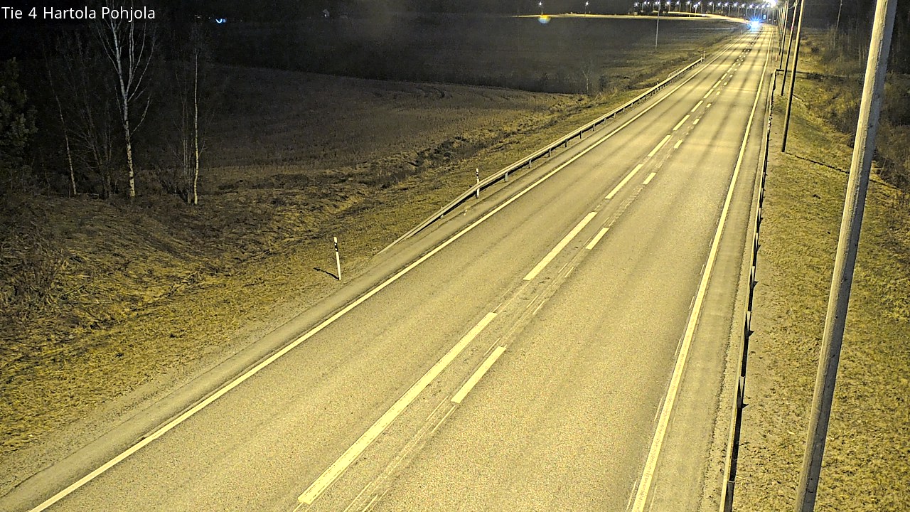 Weather Camera Image Road 4 Hartola, Pohjola, Hartola, Päijät-Häme
