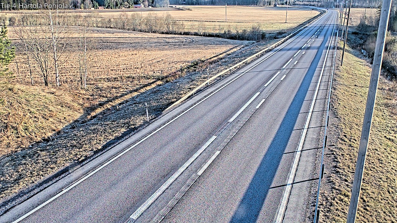 Weather Camera Image Road 4 Hartola, Pohjola, Hartola, Päijät-Häme