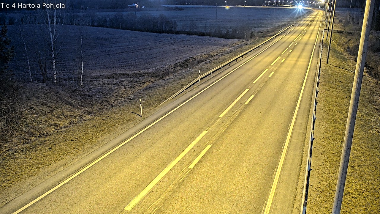 Weather Camera Image Road 4 Hartola, Pohjola, Hartola, Päijät-Häme