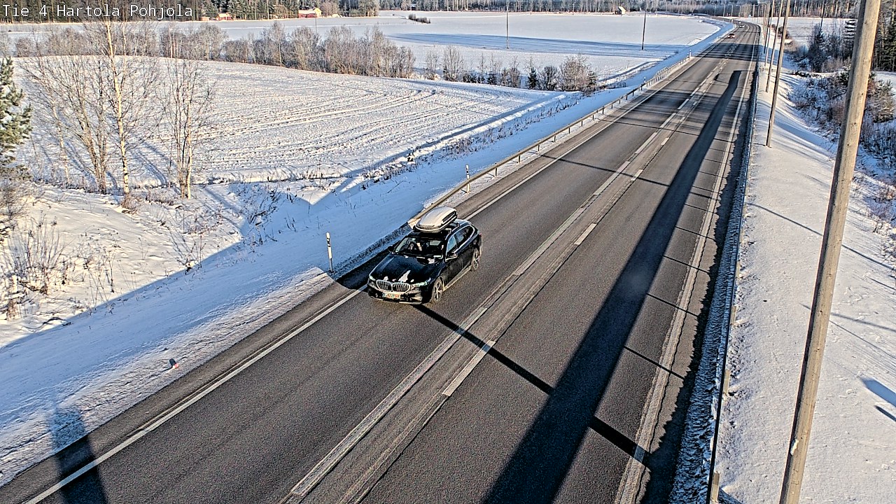 Weather Camera Image Road 4 Hartola, Pohjola, Hartola, Päijät-Häme