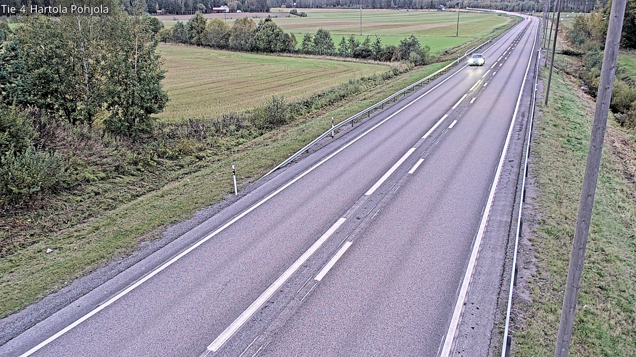 Weather Camera Image Väg 4 Hartola, Pohjola, Hartola, Päijät-Häme